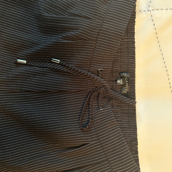 Black and white pin striped pants - Picture 2 of 5